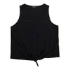 Camisole unie à nouer sur le devant taille plus lily morgan pour femmes