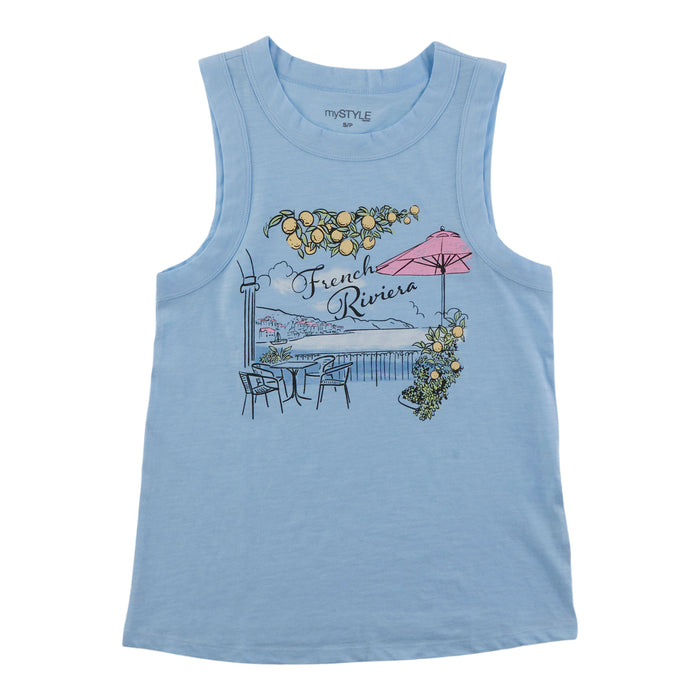 mySTYLE Women's High Neck Tank Top