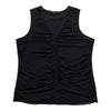 lily morgan Women's Plus Camisole with Rushing Details