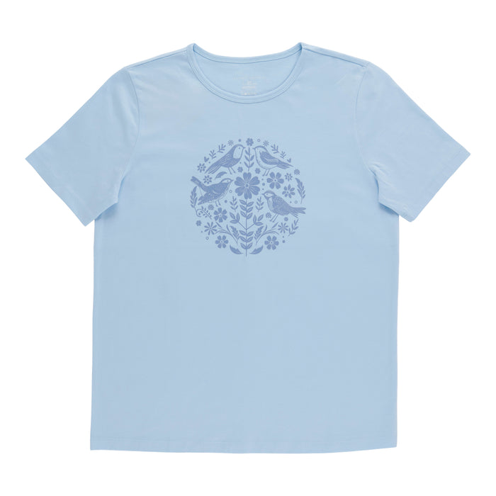T-shirt imprimé Classic Editions pour femmes