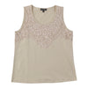 Classic Editions Women's Tank Top with Crochet Detailing
