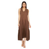 Robe midi texturée Classic Editions pour femmes