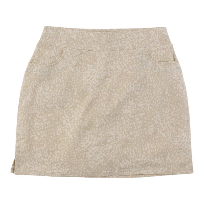 Jupe-short avec garniture brodée Classic Editions pour femmes