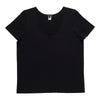T-shirt de couleur unie taille plus lily morgan pour femmes