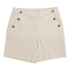 Bermuda orné de boutons Classic Editions pour femmes