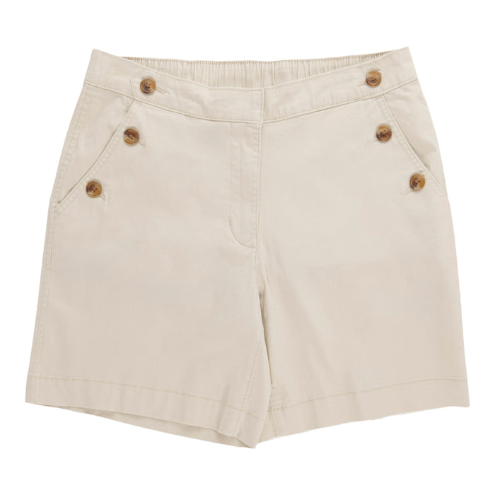 Bermuda orné de boutons Classic Editions pour femmes