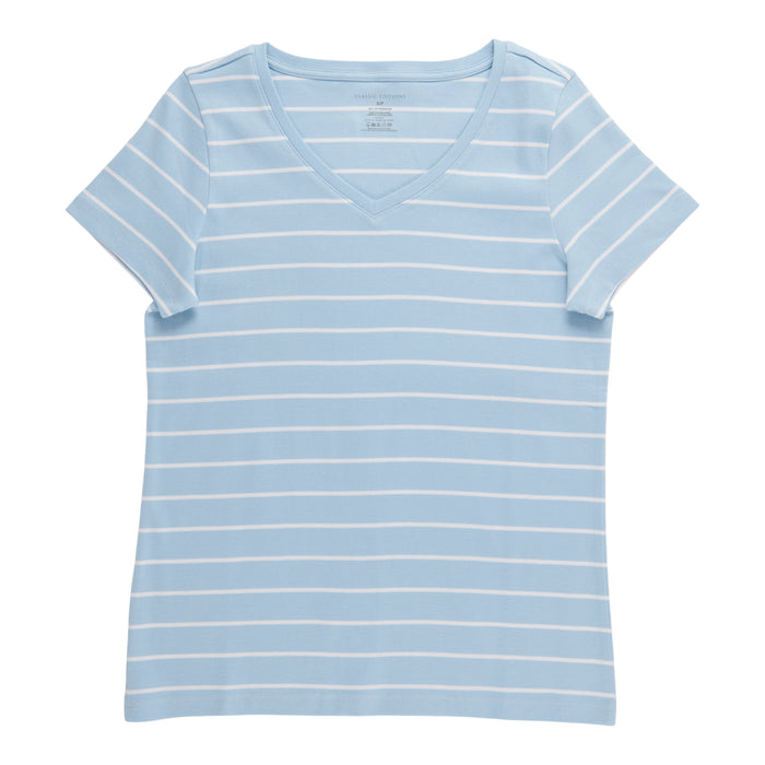 Classic Editions Women's Essential V-Neck T-Shirt