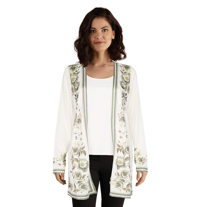 lily morgan Women's Crinkle Cardigan
