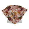 lily morgan Women's Crinkle Top with Ruffles