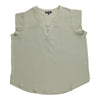 Blouse à col en V taille plus lily morgan pour femmes