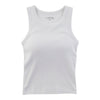 mySTYLE Women's Fitted Ribbed Tank Top
