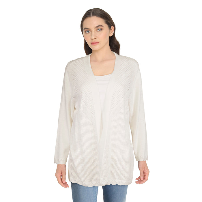 Classic Editions Women's Long Sleeve Cardigan