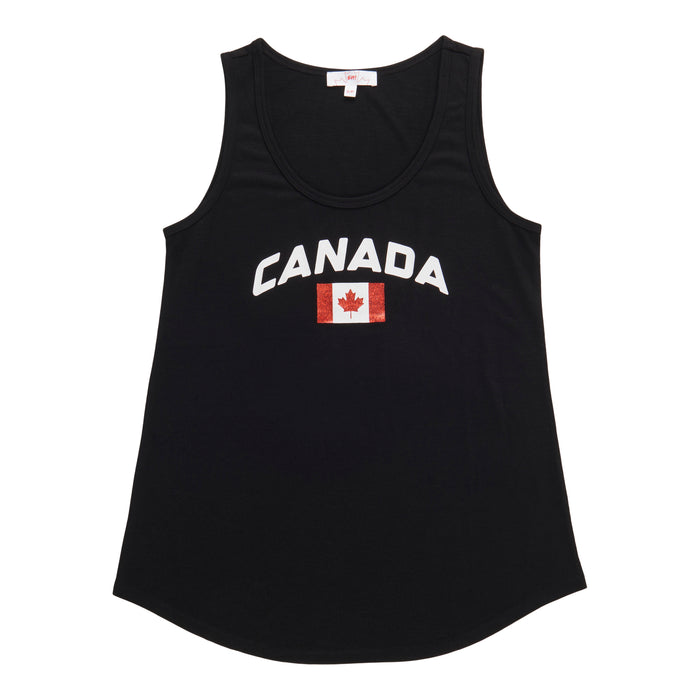 Débardeur brillant Canada EH!pour femmes