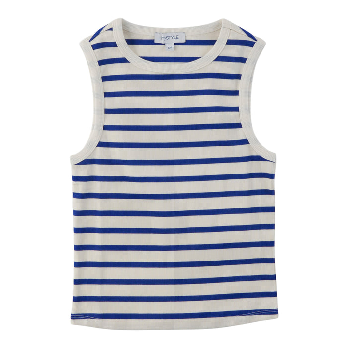 mySTYLE Women's Ribbed Tank Top