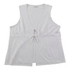 mySTYLE Women's Plus V-Neck Vest with Bows