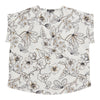 Blouse à imprimé hachuré lily morgan pour femmes