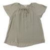 Women's Split V-Neck Short Sleeve Blouse, Assorted