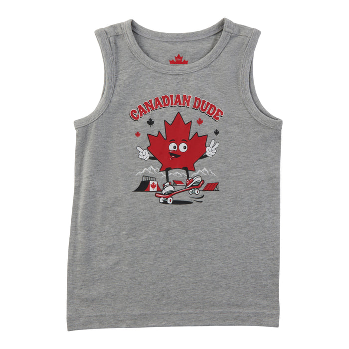 Débardeur imprimé sans manches Canada EH! pour tout-petits