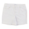 Short en denim coloré et effiloché Sicile taille plus mySTYLE pour femmes