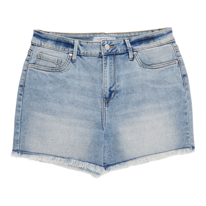 Short en denim effiloché Sicile mySTYLE pour femmes