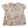 lily morgan Women's Plus Satin Cap Sleeve Blouse