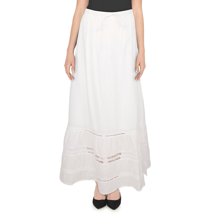mySTYLE Women's Skirt with Trim