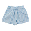 mySTYLE Women's Striped Poplin Shorts