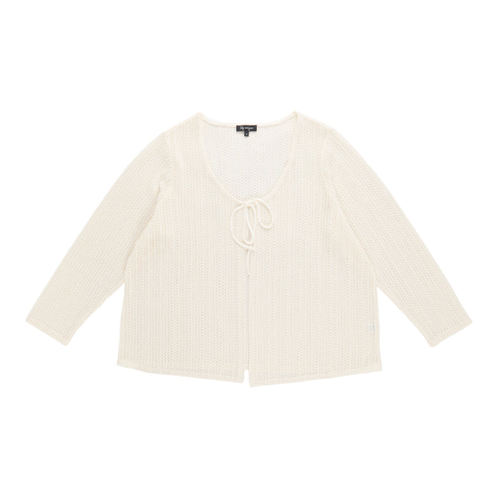 lily morgan Women's Plus Crochet Cardigan