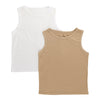 Women's Tank Tops, 2-Pack, Assorted