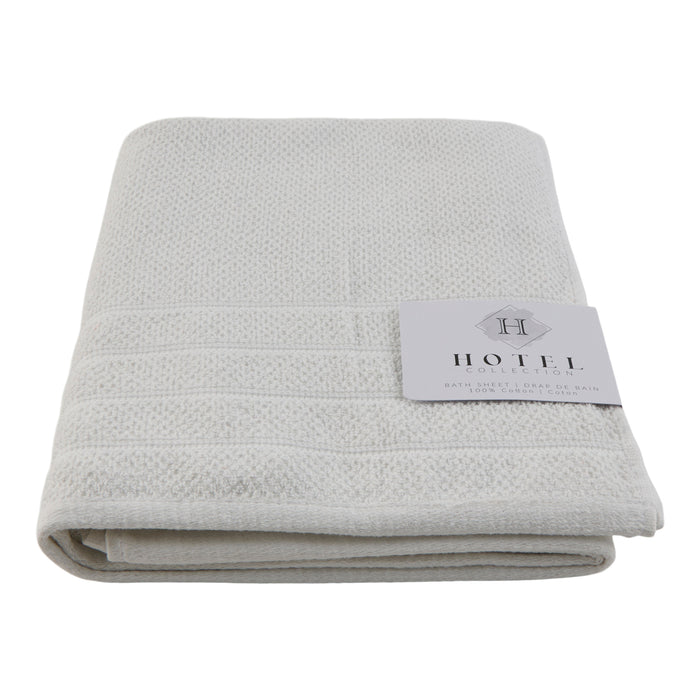 Drap de bain texturé Hotel, 34 po x 64 po