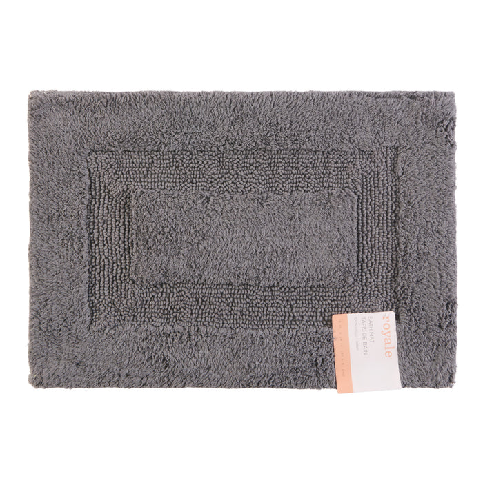 Tapis de bain en coton, 16 po x 24 po