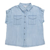 Chemise en denim à manches courtes mySTYLE pour femmes