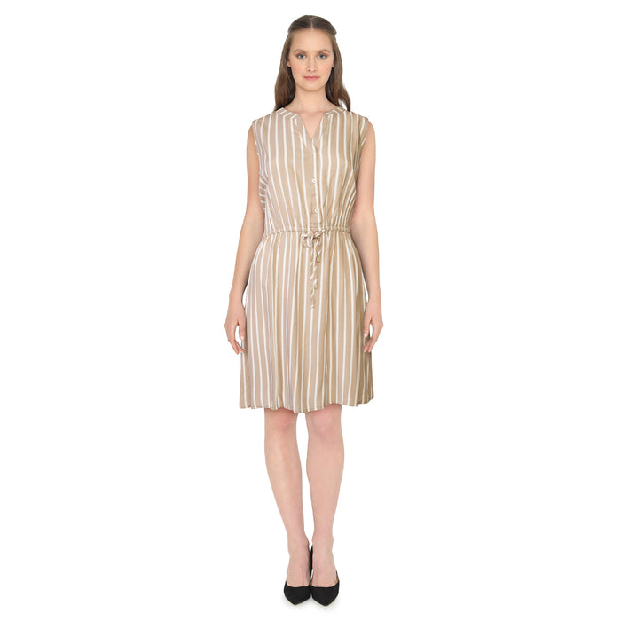Classic Editions Women's Striped Dress