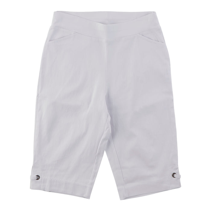 Classic Editions Women's Bermuda Shorts with Bottom Tab