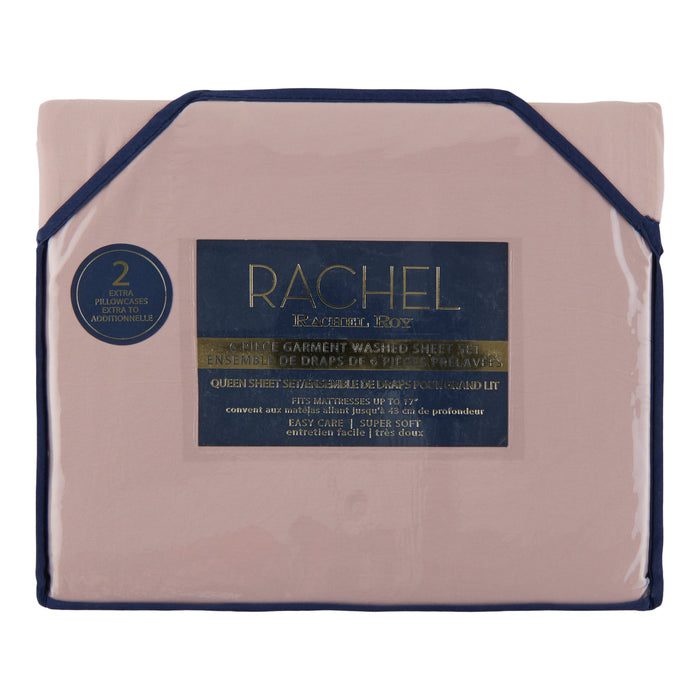 Rachel Sheet Set, Queen, 6 Piece
