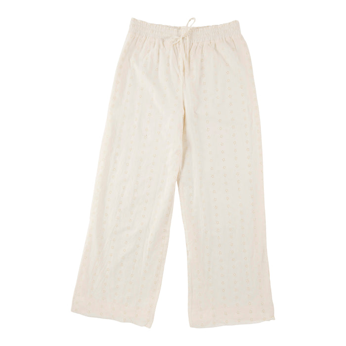 mySTYLE Women's Pull-On Eyelet Pants