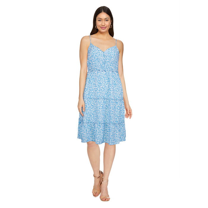 mySTYLE Women's Floral Strappy Mini Dress