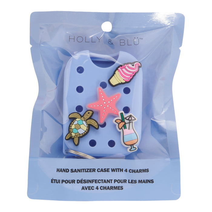 Holly & Blu Hand Sanitizer Case with Charms