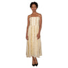 Robe midi à motif floral sans bretelles mySTYLE pour femmes