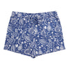 mySTYLE Women's Plus All-Over Printed Terry Shorts