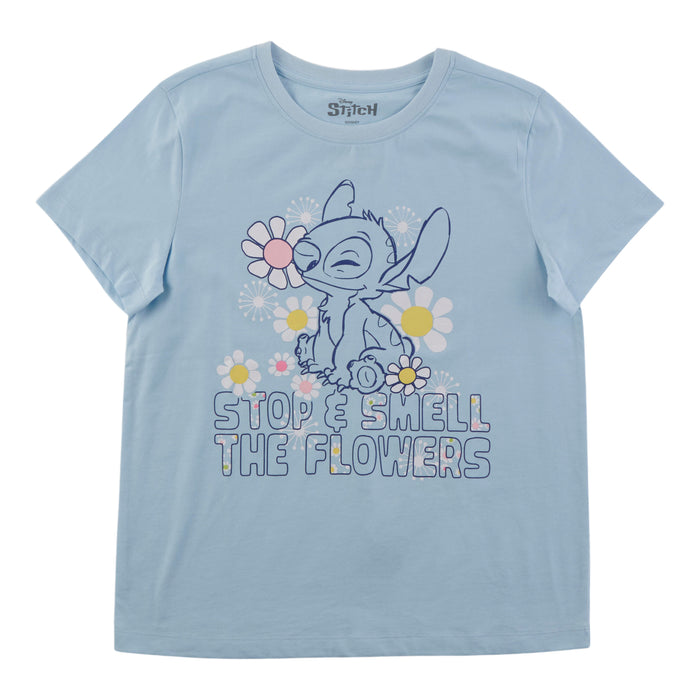 Licensed Women's Stitch Crew Neck Tee