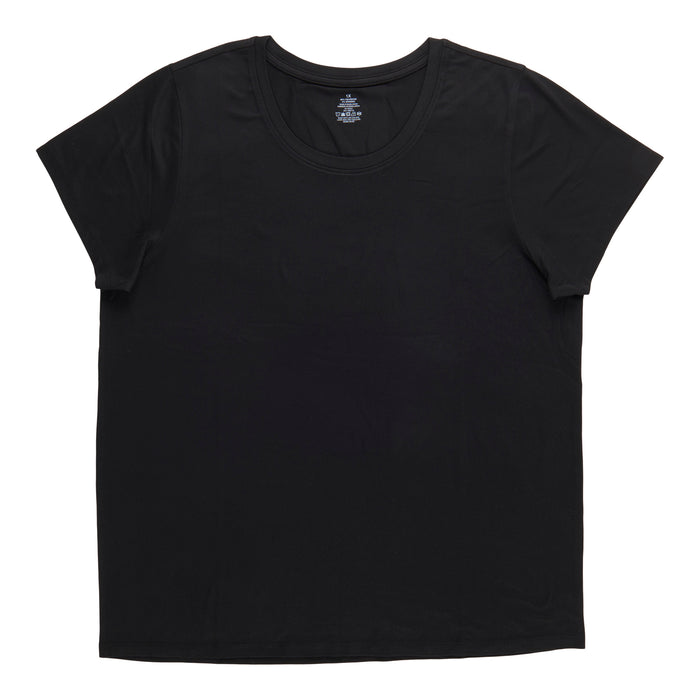 Women's Plus Crew Neck Short Sleeve T-Shirt
