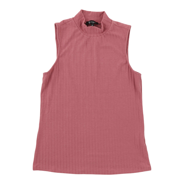 lily morgan Women's Sleeveless Mock Neck Top