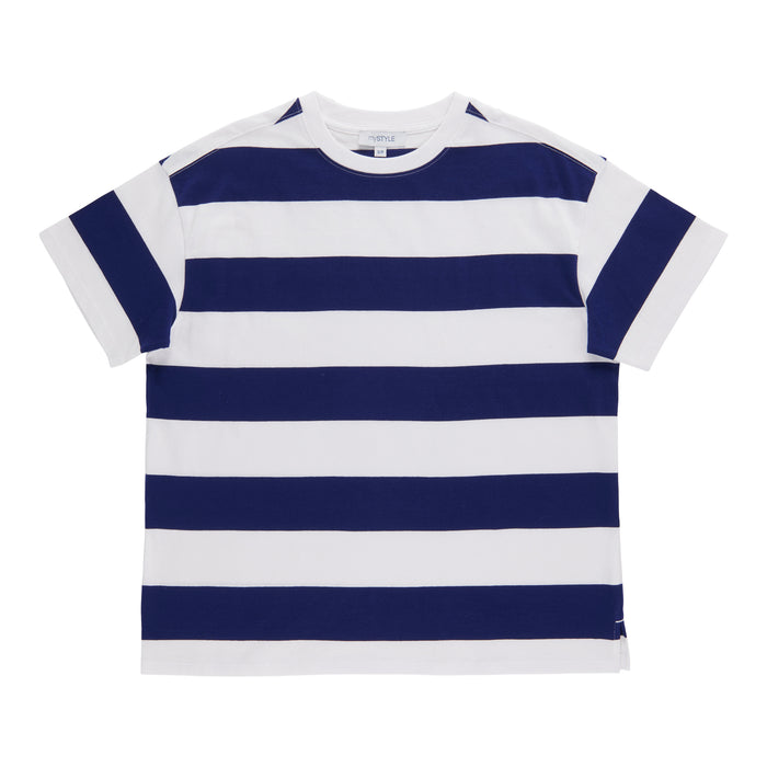 T-shirt carré à rayures mySTYLE pour femmes