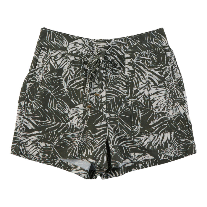 Short rayé à enfiler en lin mySTYLE pour femmes