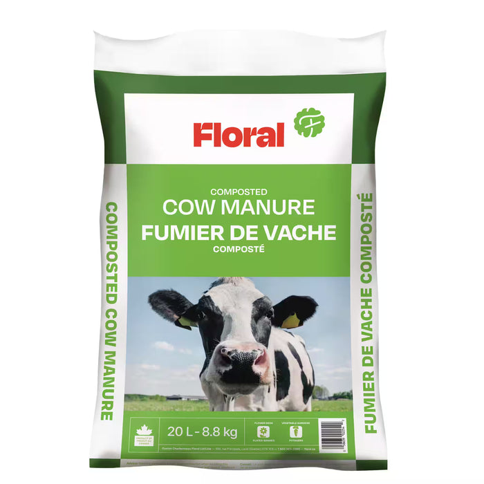 Floral Composted Cow Manure, 8.8 kg