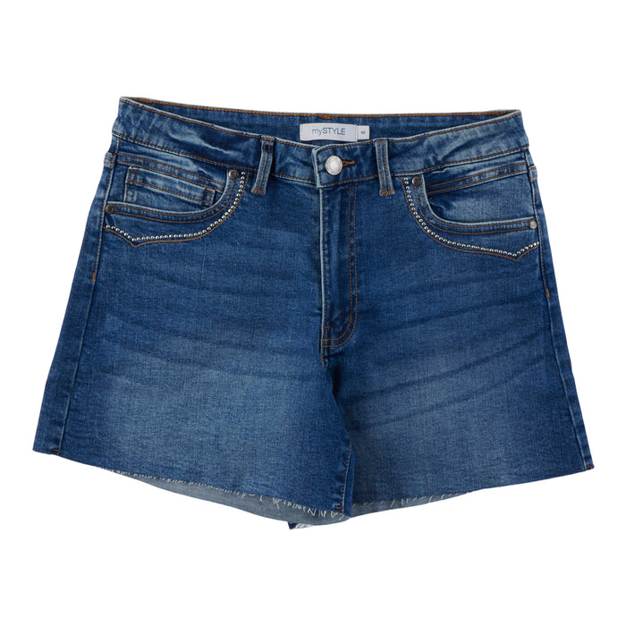 Short en denim clouté Ibiza mySTYLE pour femmes