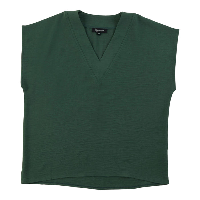 lily morgan Women's V-Neck Airflow Blouse