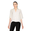 lily morgan Women's Crinkle Knit Blouse