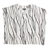 Blouse aérée à col en V avec imprimé lily morgan taille plus pour femmes